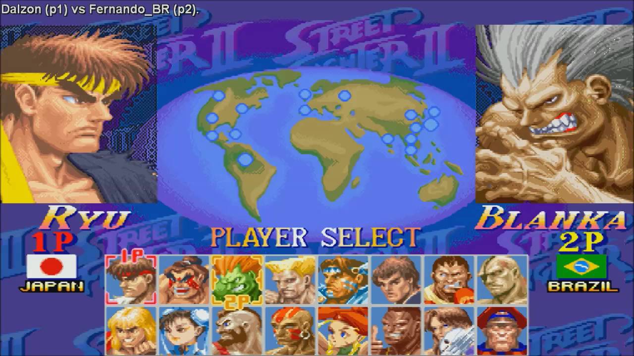 [HD] - Fightcade - Super Street Fighter 2 Turbo - Dalzon(BRA) Vs Fernando_BR(BRA)