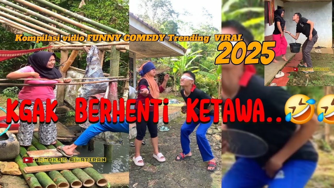 FUNNY COMEDY TRENDING 2025 ‼️BIKIN NGAKAK SENDIRI DI RUMAH 🤣🤣🤣 #comedy 
