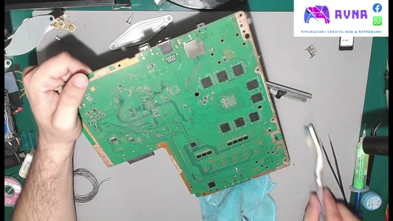 playstation 4 | sostituzione porte USB + HDMI danneggiate
