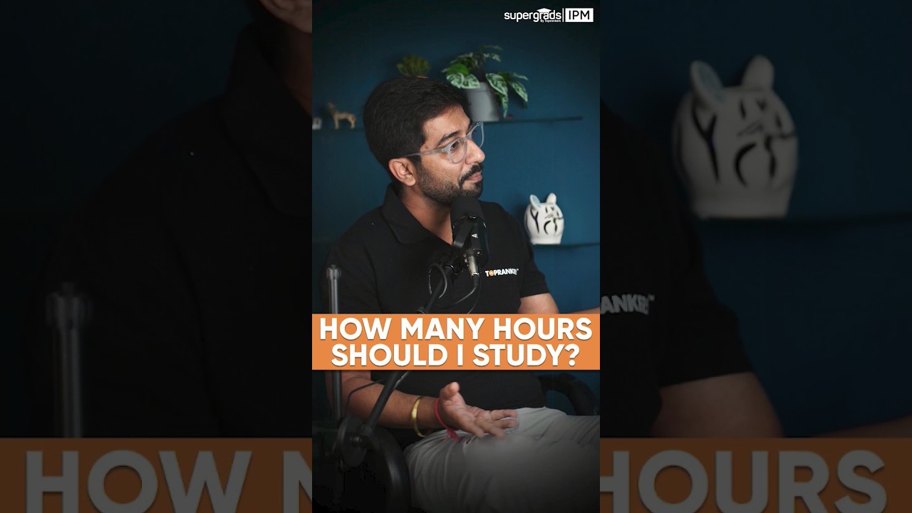 How Many Hours Should I Study? | IPMAT 2024 Exam Tips #shorts #ipmat2024