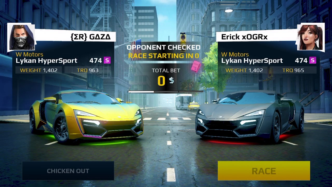 Asphalt street storm trading with ERICK
