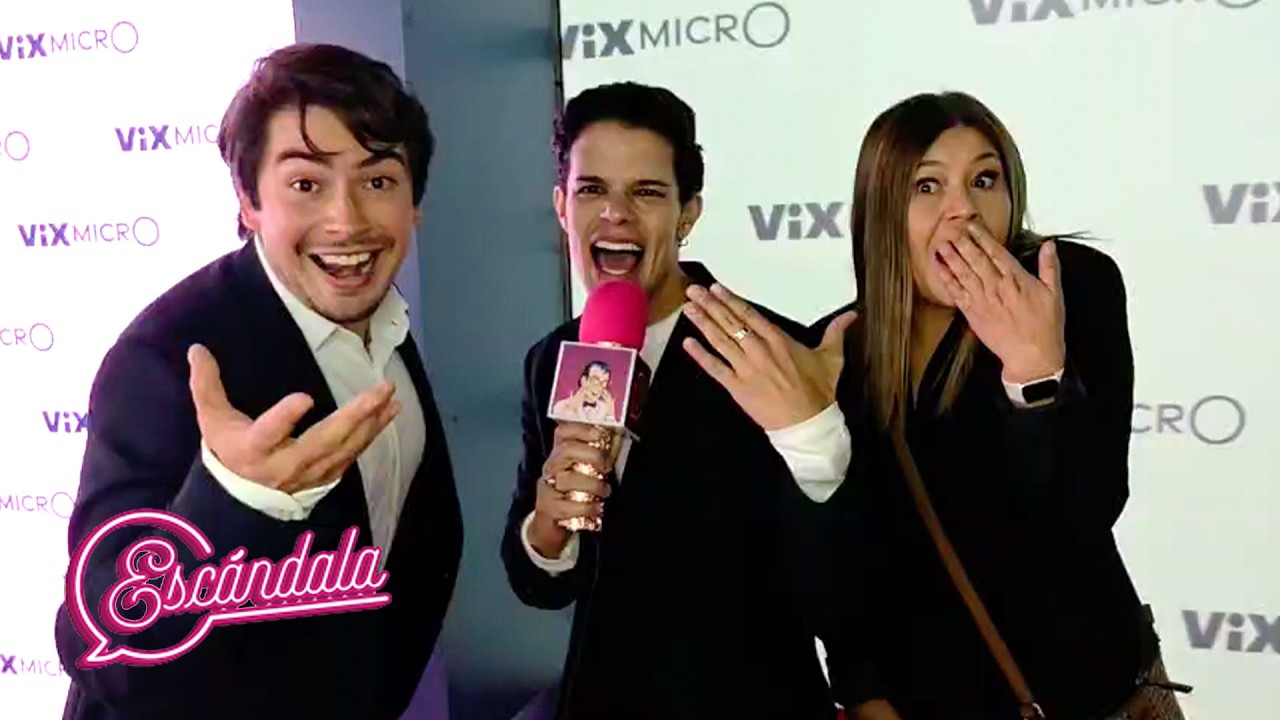 Alex, el hijo de Martha Figueroa, ya grabó su tercera serie en Vix 🎬🔥 #Escándala