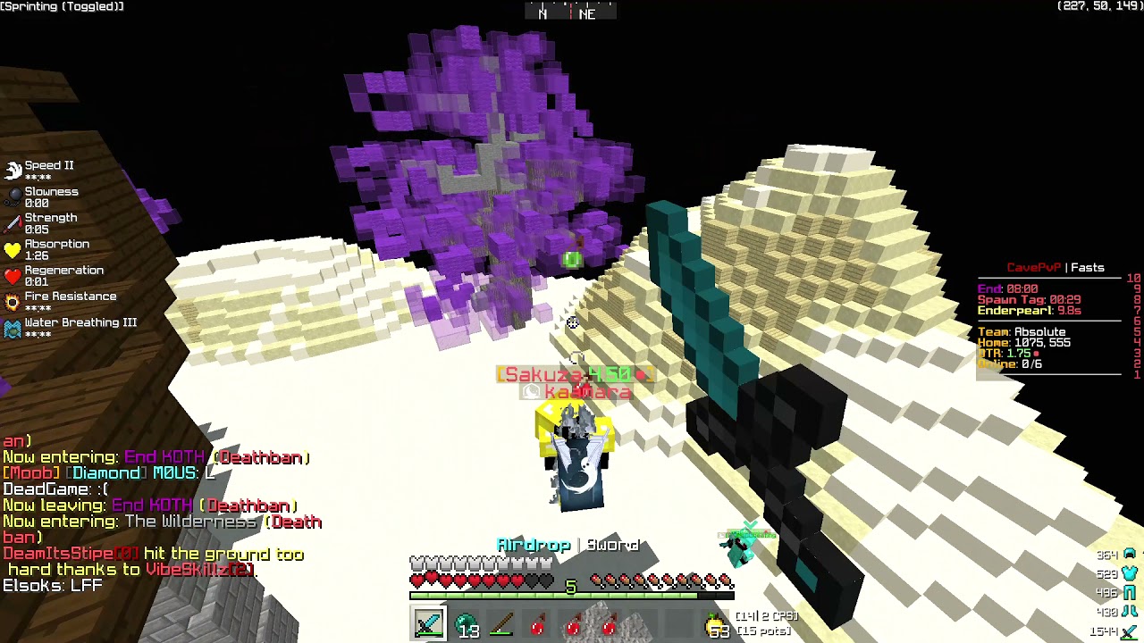 CAVEPVP/SAGEPVP KILLTAGE