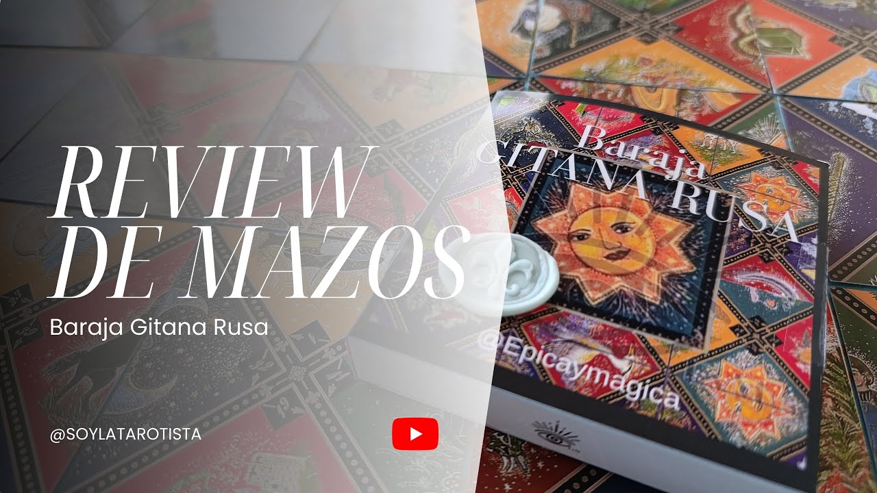 Este es el MAZO MÁS EXTRAÑO en mi COLECCIÓN 😱 Baraja Gitana Rusa 