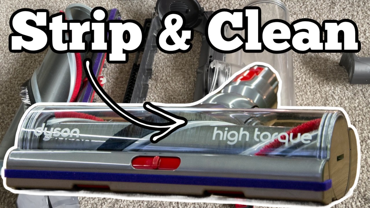 Dyson High Torque Floor Head : How To Take Apart and Clean V10 V11 V15