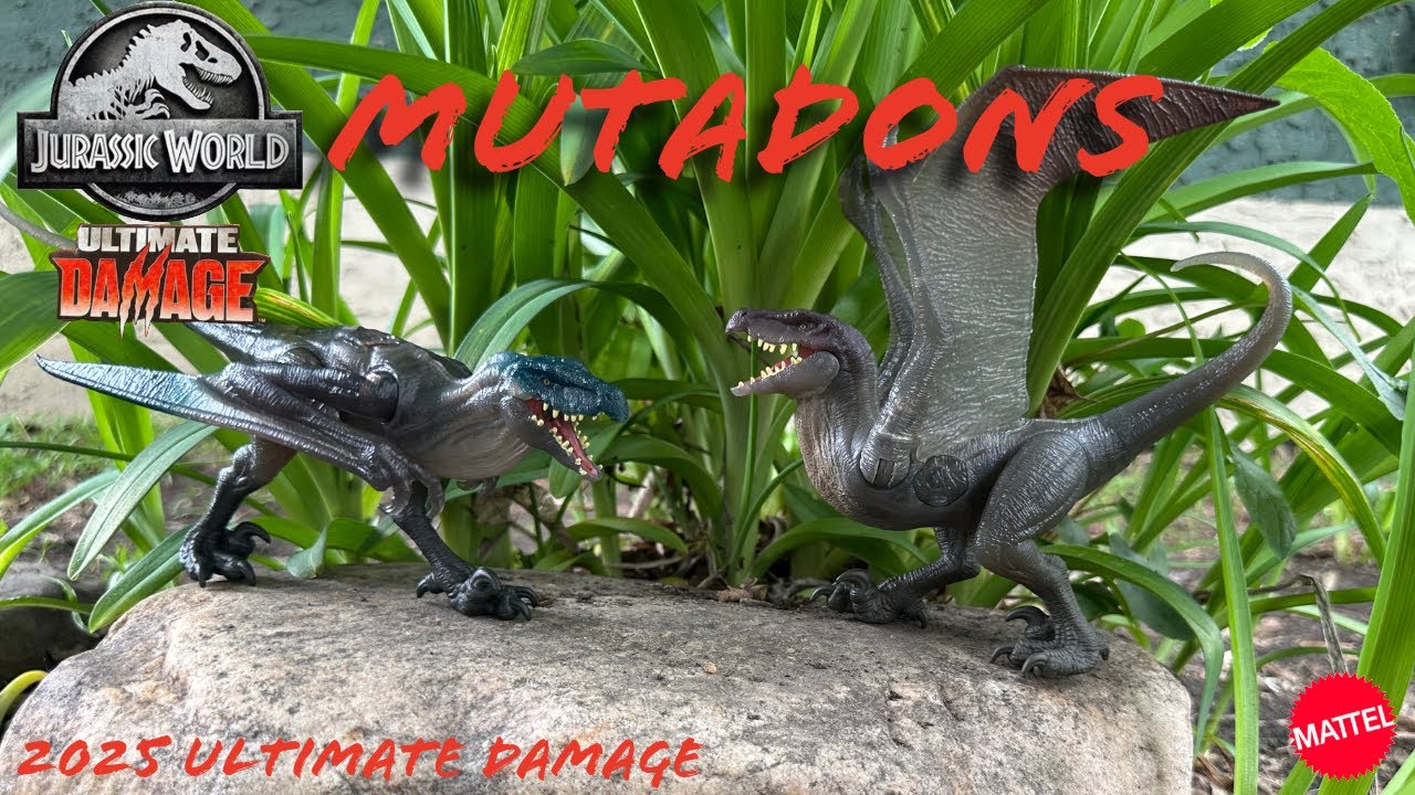 ОБЗОР НАБОРА MUTADON DESTRUCTION PACK!! Ultimate Damage от Mattel 2025