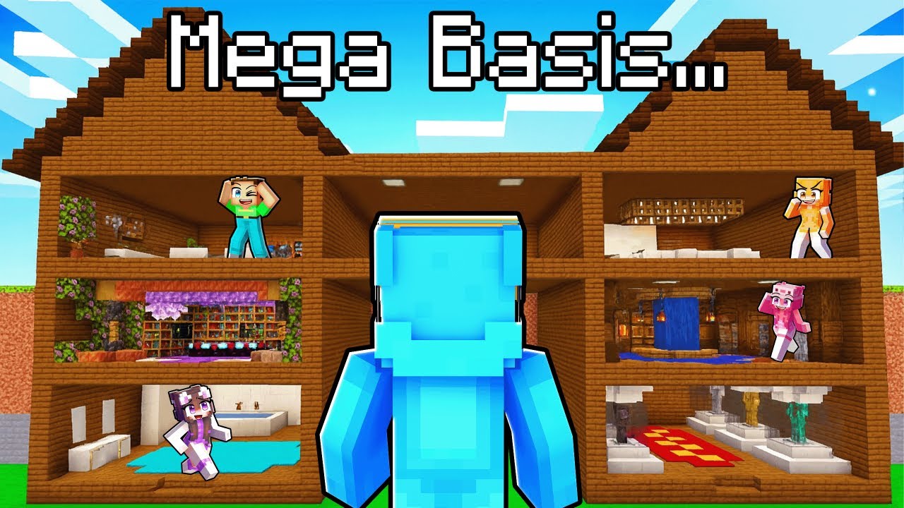 Ich habe eine MEGA Basis gebaut in Minecraft!