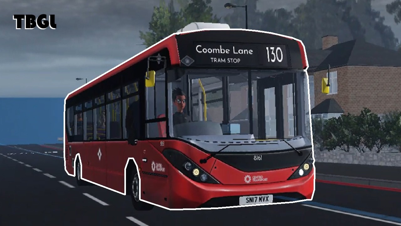 Raw Footage of me driving the new route 130 extension in Roblox Croydon