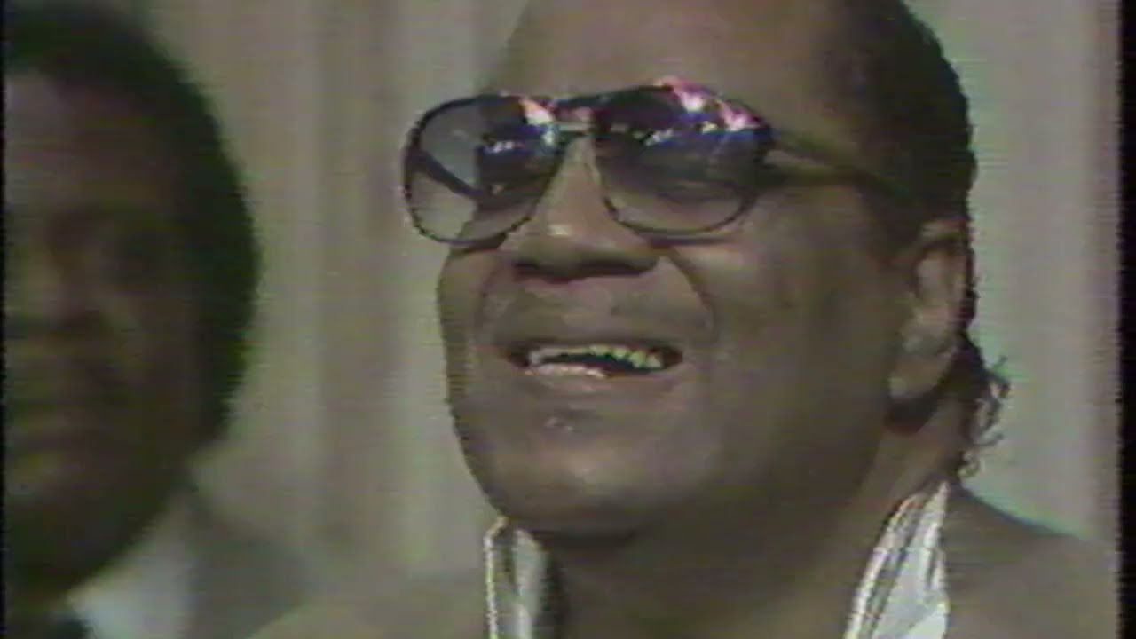 Clarence Fountain live on Parade of Quartets