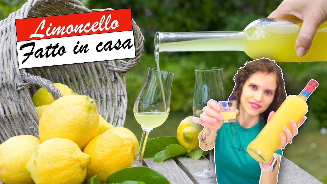 LIMONCELLO Siciliano FATTO IN CASA! Ricetta SEGRETA di mia Nonna