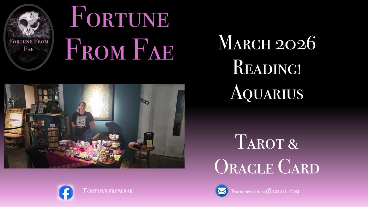 Aquarius March 2026 Reading for the month