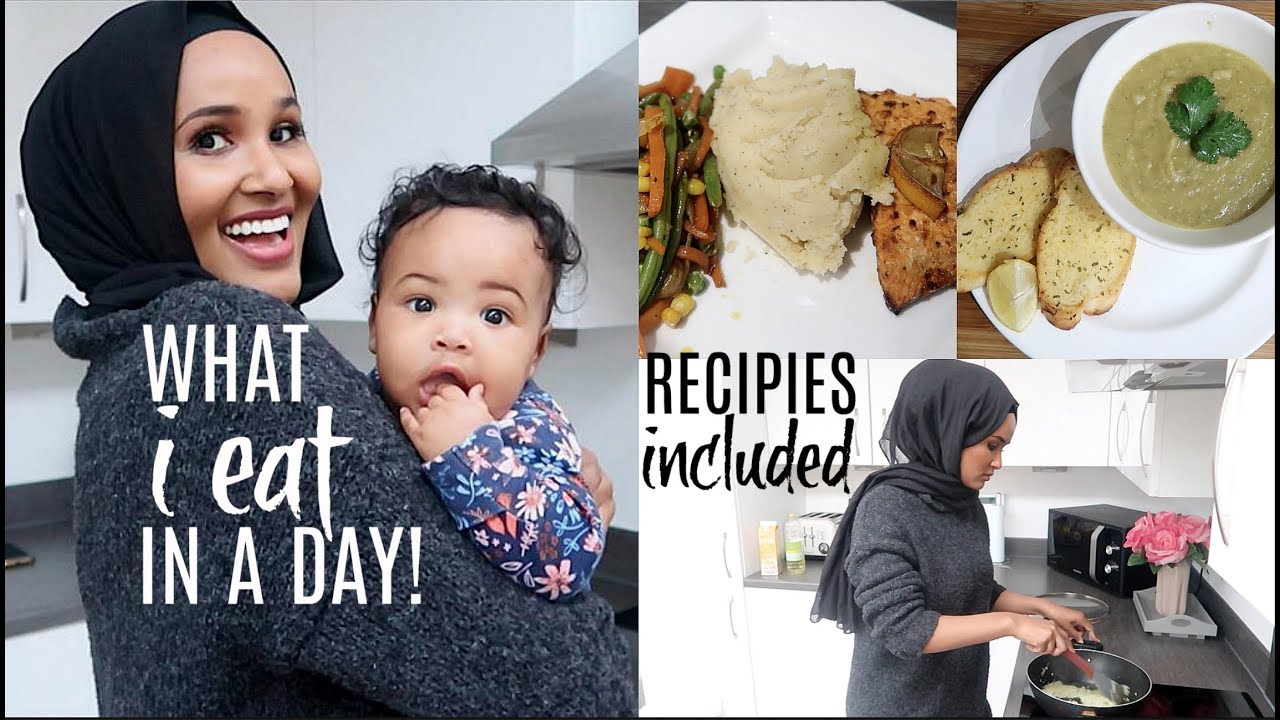 What I Eat In A Day While Breastfeeding 2019! | W HEALTHY RECIPES! AD |Zeinah Nur