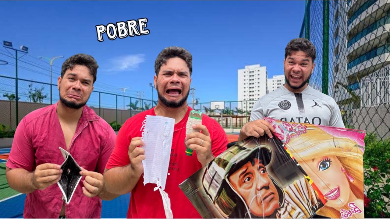 PIPA DE PAPEL DO POBRE E PIPA DO RICO DE SEDA E CEROL