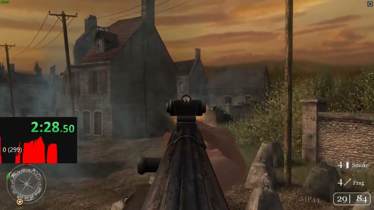 CoD 2 - Prisoners of War world Record 5:10.28