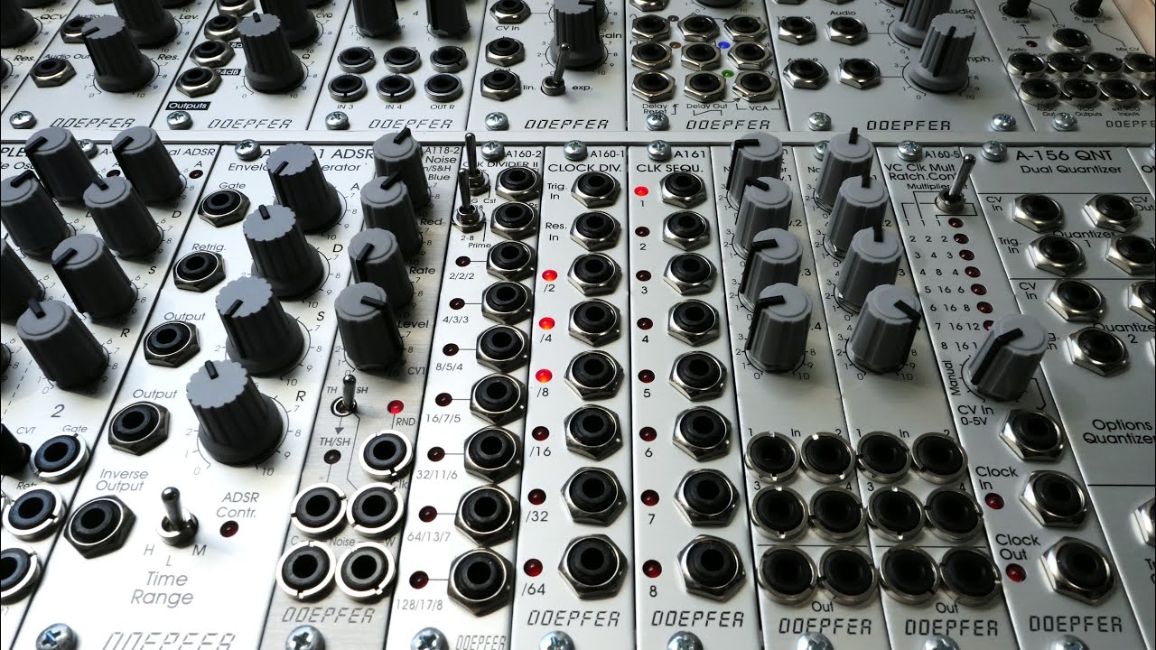Doepfer A-100 analog punch