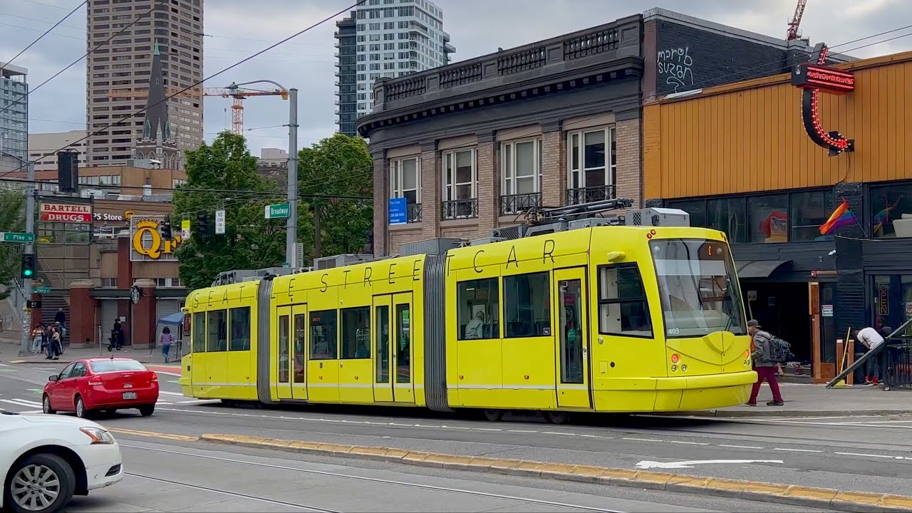 Seattle Streetcar First Hill Line