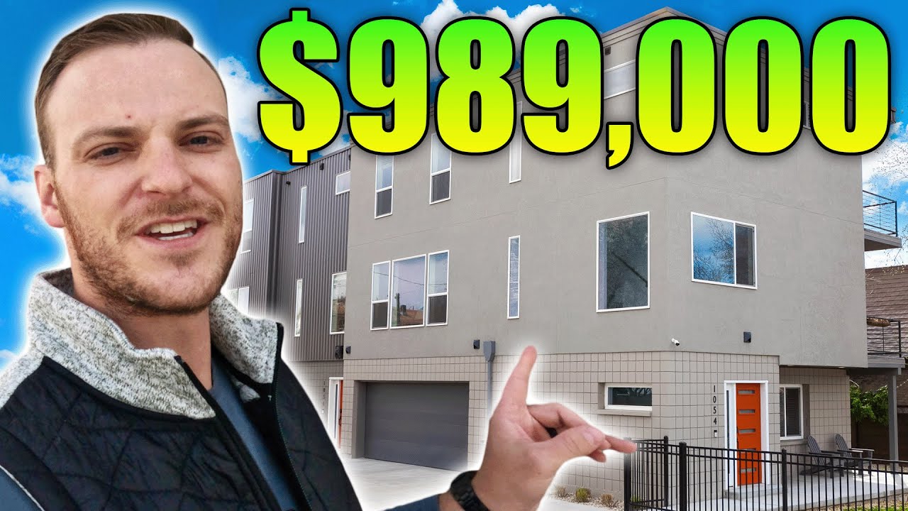 New Construction Townhome In Downtown Salt Lake City, Utah | Take a Tour With Me!