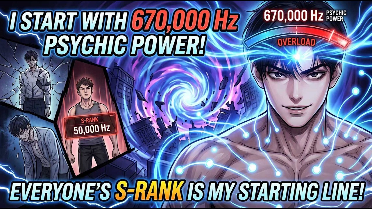 I Start with 670,000 Hz of Psychic Power&mdash;Everyone's S-Rank Ceiling Is Just My Starting Line