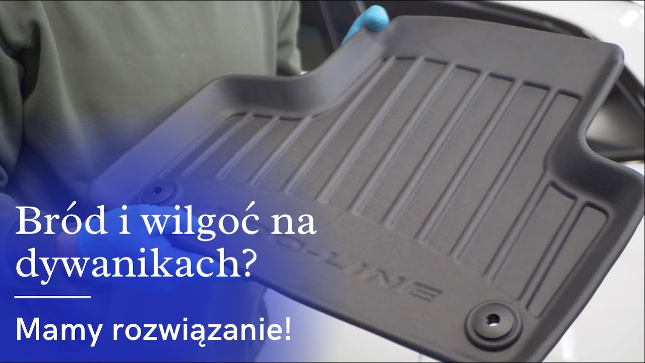 Eleganckie dywaniki z tworzywa sztucznego, idealnie dopasowane do każdego samochodu.