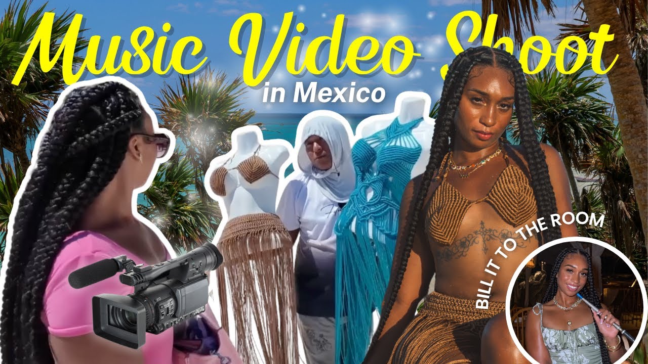 Я СНЯЛ МУЗЫКАЛЬНЫЙ КЛИП В МЕКСИКЕ | Tulum Travel Vlog✈️🎶🇲🇽
