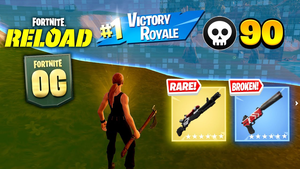 OG Fortnite Reload | High Kill Gameplay | Keyboard & Mouse