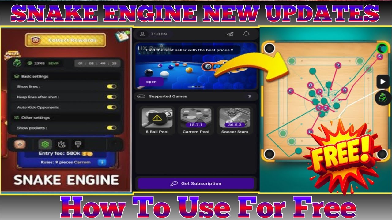 Snake Engine New Update 2025🔥 | All Features FREE Use | Full Free Setup & Using Method | GAMING BD🔥