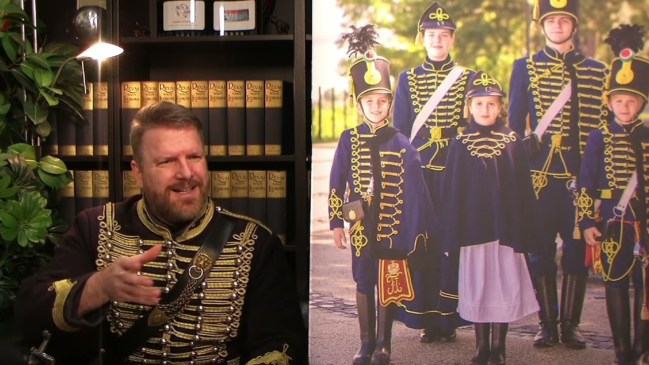 Domina Barnabás - mozdonyvezető, az első Gyermekhuszár és Tüzér Bandérium alapítója