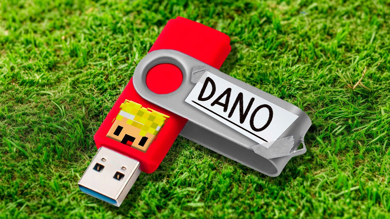 Investigué el USB de Mi Mejor Amigo DanoMC en Minecraft