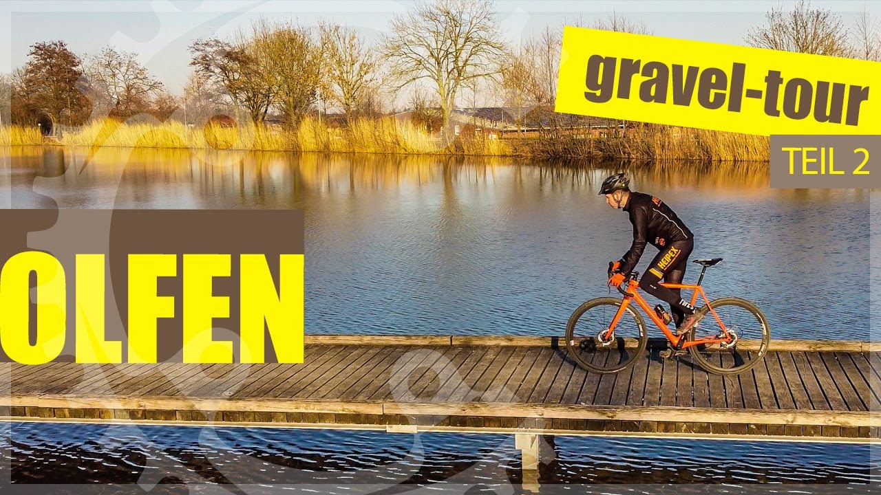 Gravel-Tour durch Olfen I Dreibogenbrücke I alter Stadthafen