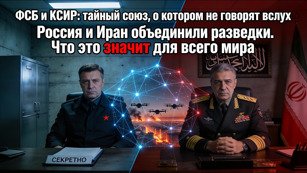 ФСБ и КСИР: тайный альянс ИРАНА и РОССИИ, который строили 20лет —  уже убивает людей в Европе.