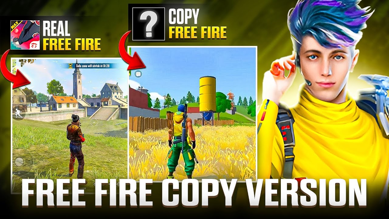 I Play Real Free Fire Ki Copy Version Game