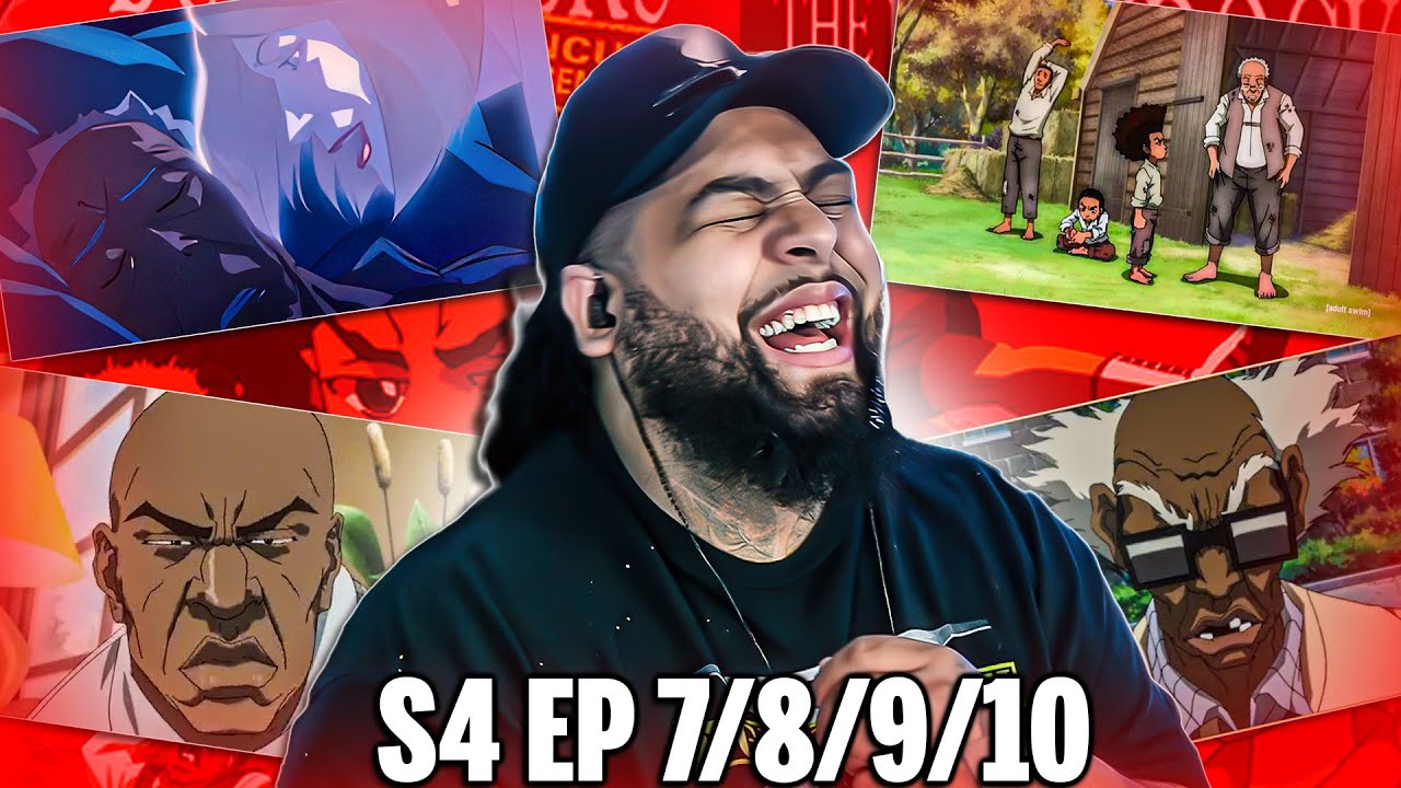 We Might Get Banned For This Episode!  Watching Boondocks Season 4 For The First Time | EP 7/8/9/10