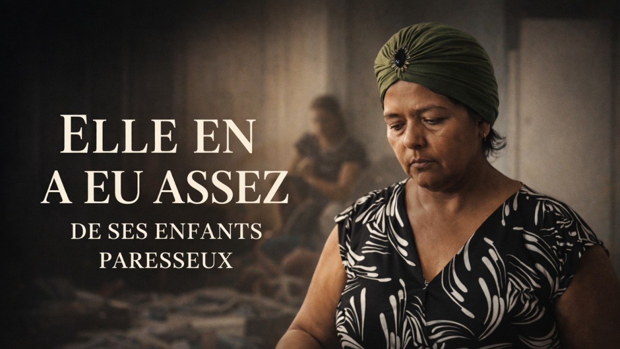 Elle en a eu assez de ses enfants paresseux