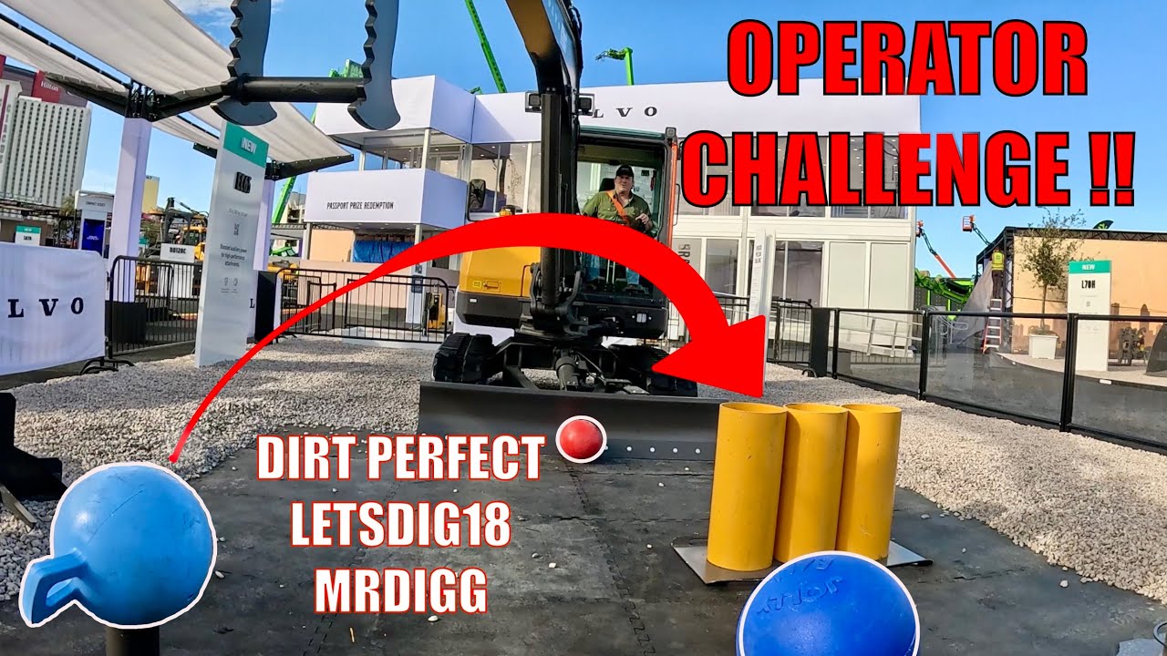 Day 1 at CONEXPO 2026 (Before the Crowds!) + Excavator Skill Challenge