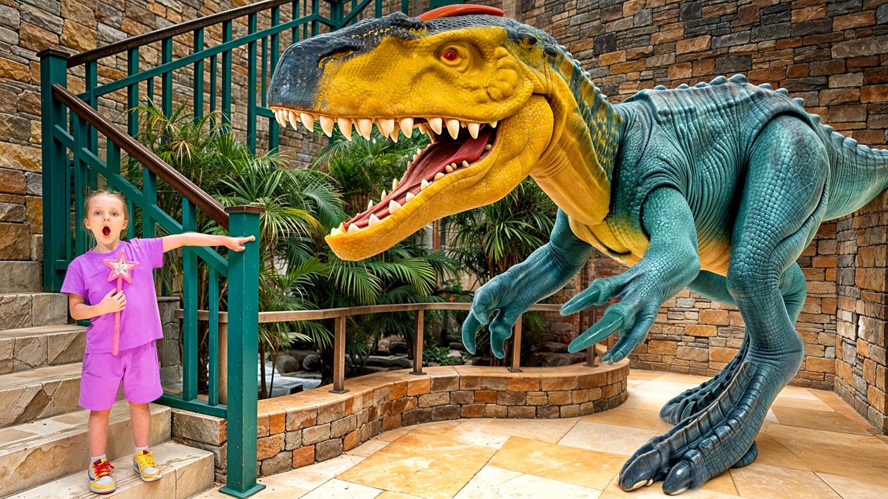 Trốn Tìm Cùng Khủng Long | Cuộc Phiêu Lưu Khủng Long Cho Bé 🦖🕵️‍♂️✨