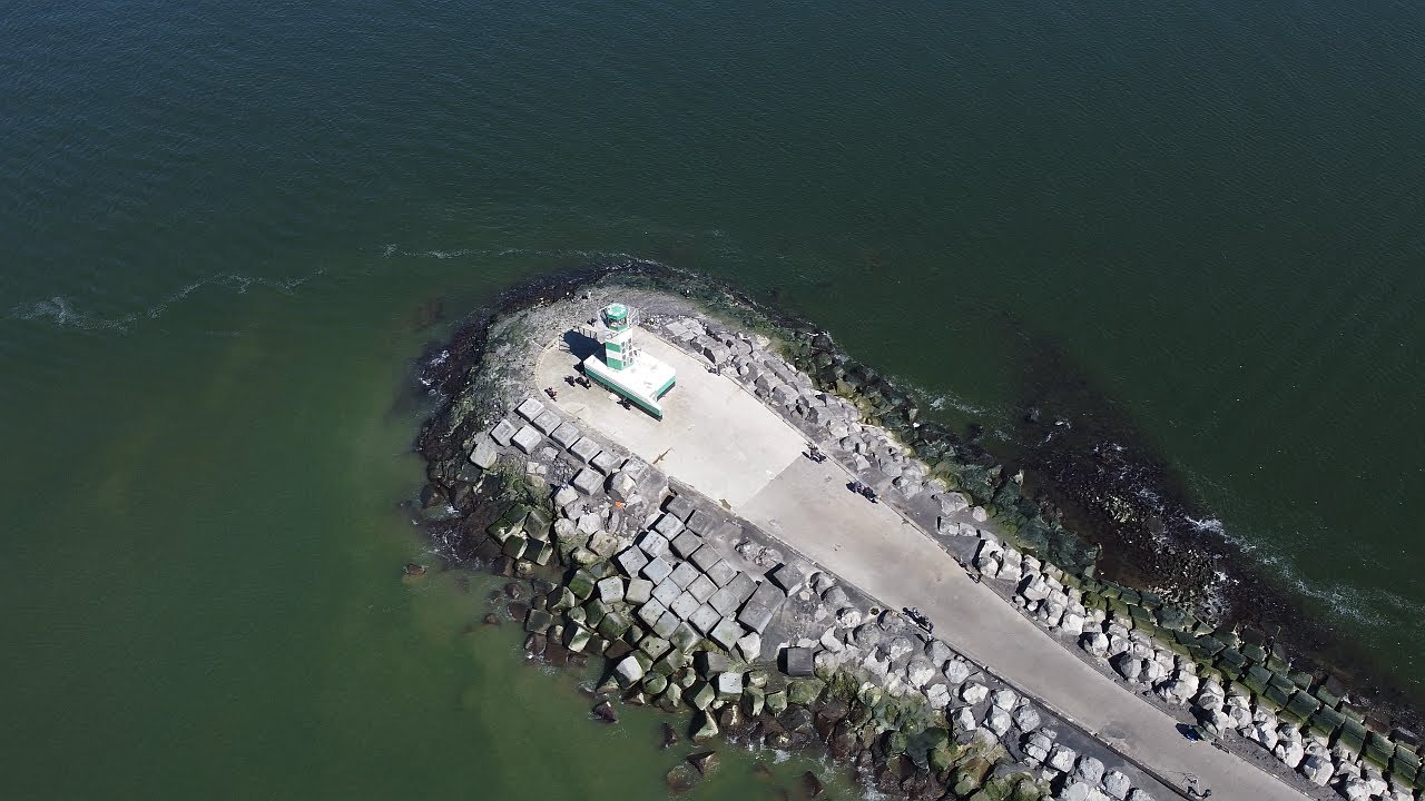 Pieren van IJmuiden 🇳🇱 — Aerial 4K