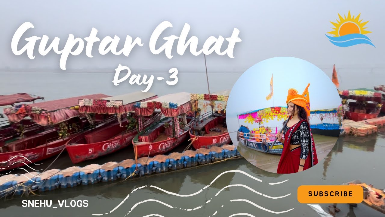 Day-3 In Ayodhya Aaj Ham Gaye Guptaar Ghat 😍 #Ayodhya #snehu #govindsnehu
