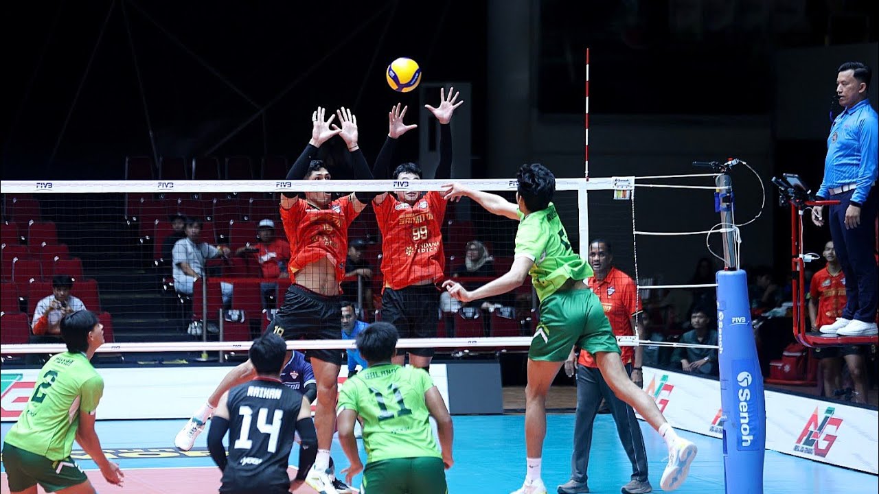 Proliga 2026, Surabaya Samator vs Jakarta Garuda Jaya - Set Ketiga di GOR Tri Dharma Gresik 