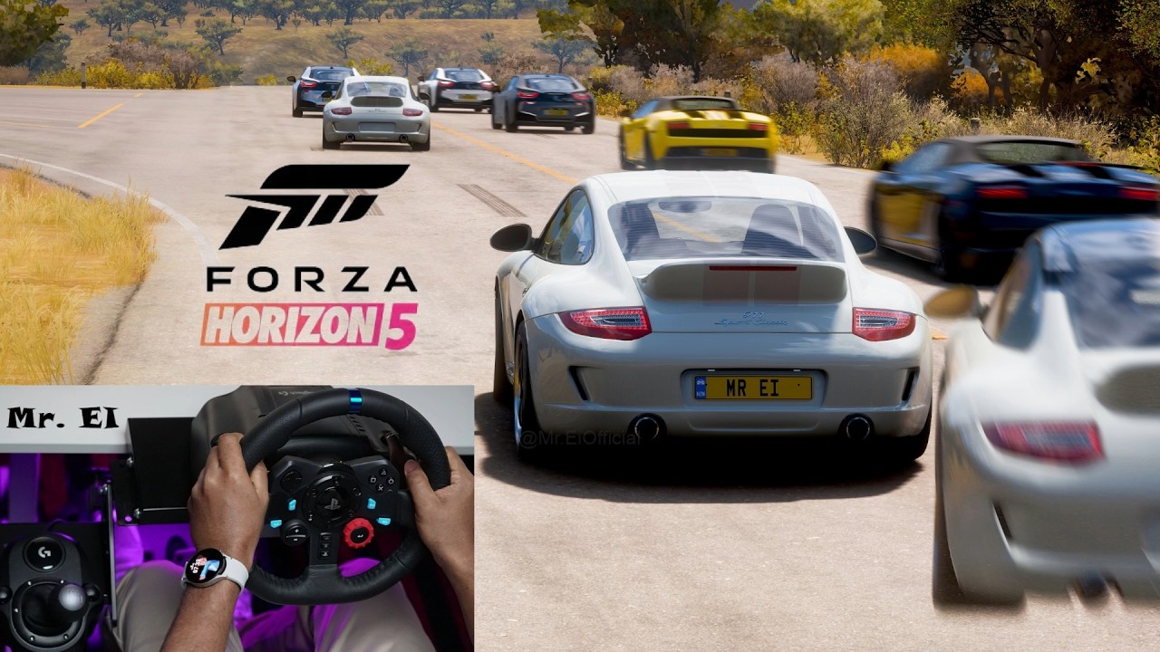 @Mr.EiOfficial  Live Today | Forza Horizon 5 | VOLKSWAGEN GOLF R | Logitech G29 | Racing Event