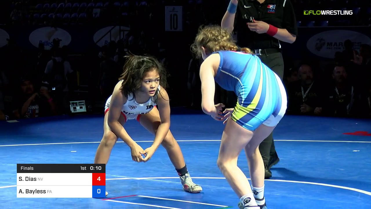 2018 USMC-USAW Cadet & Junior Women FS Nationals/Cadet Women 94 Finals - Sterling Dias (NV) Vs. Av
