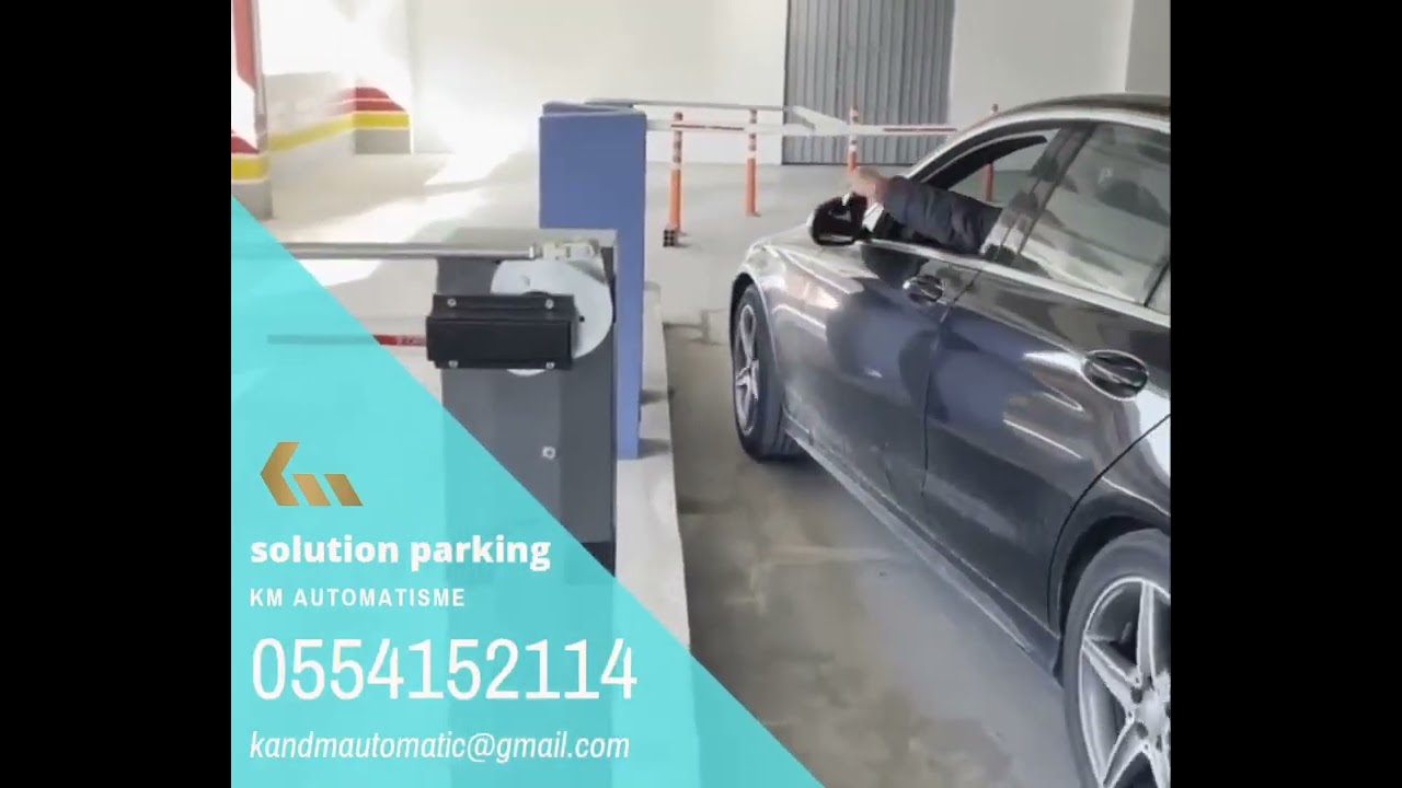 solution gestion barri&egrave;re parking