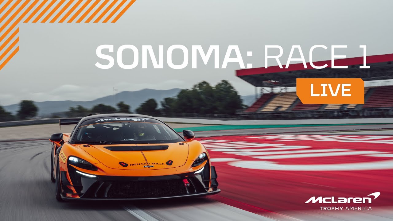 LIVE I Race 1 I Sonoma I McLaren Trophy America 2025 #McLaren