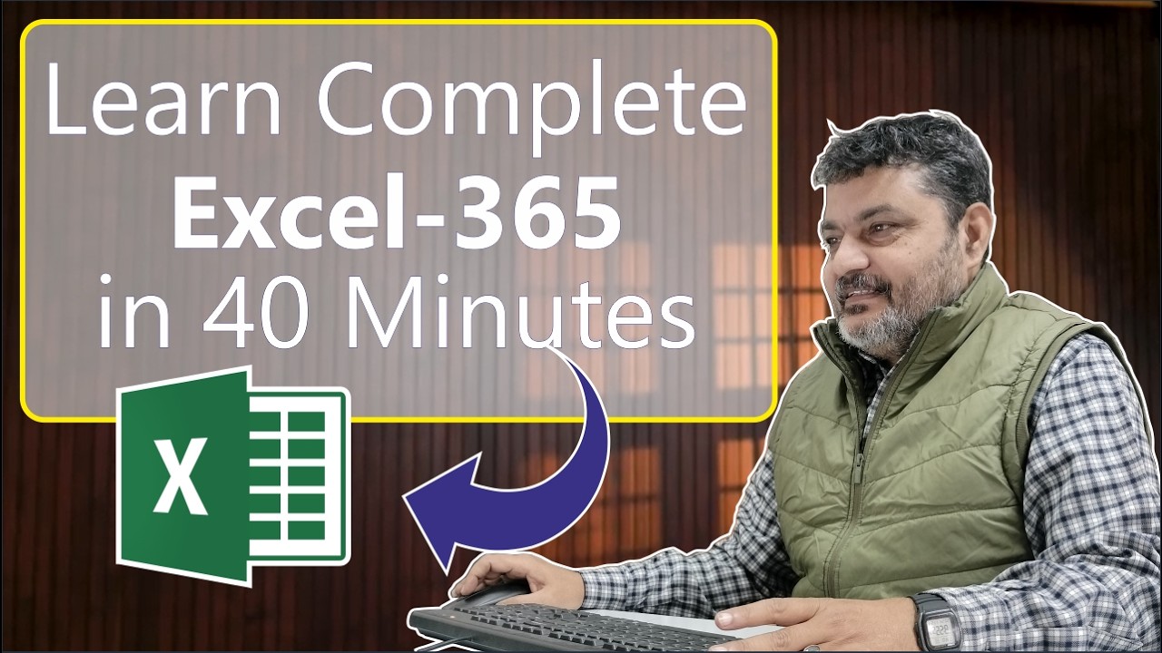 Excel 365 Complete Overview | MS Excel tutorial in Hindi | #excel