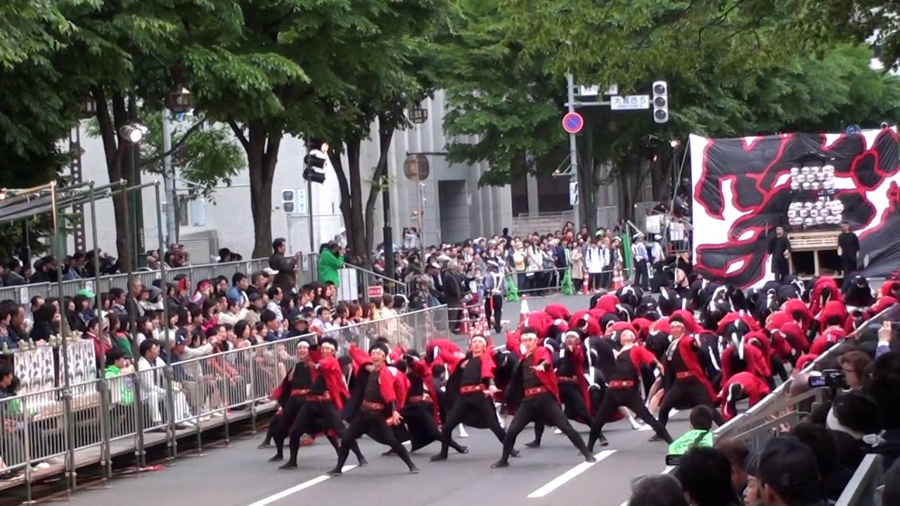 20160612YOSAKOIソーラン祭り　笑゛ ファイナルパレード審査