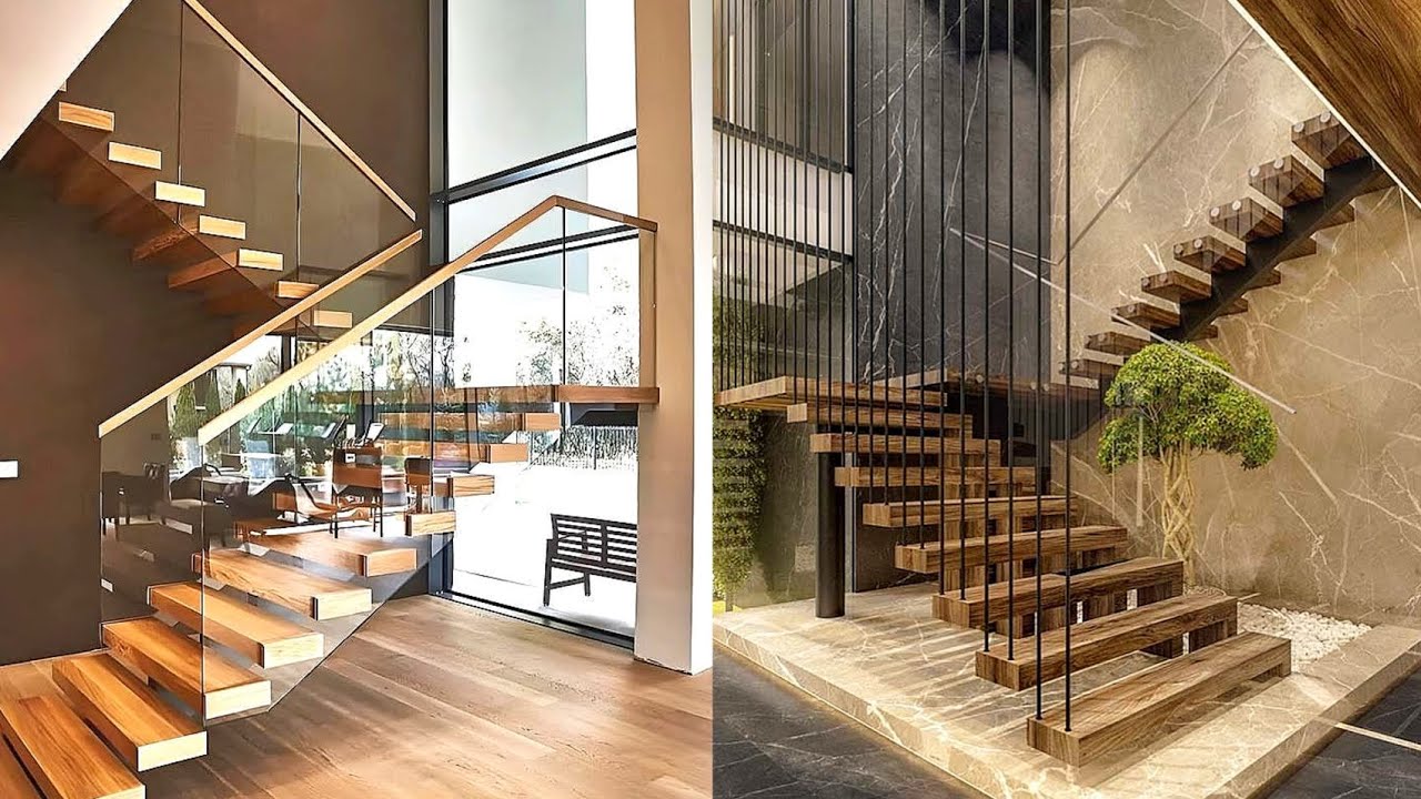 Sleek and Sophisticated:  TOP NEW Staircase Ideas for Luxury Homes