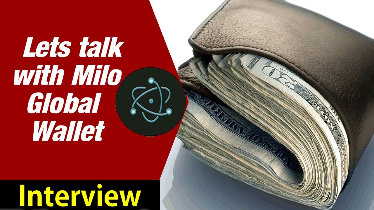Electroneum: сторонний глобальный кошелёк Milo &mdash; обязательно попробуйте! С Тедом Макманусом, соучредителем