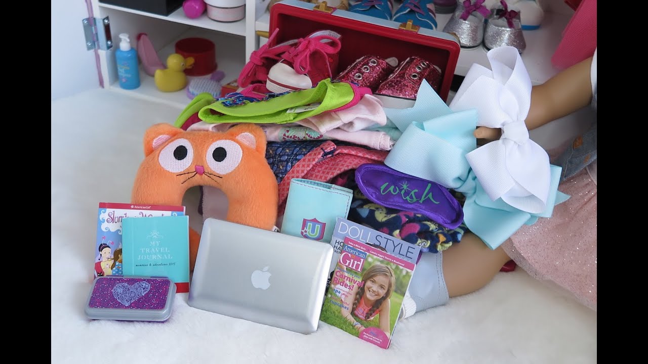 Too Much Purple ~ American Girl Doll Room Challenge