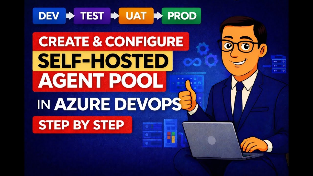 Создание и настройка пула агентов с самостоятельным размещением в Azure DevOps | Настройка конвей...