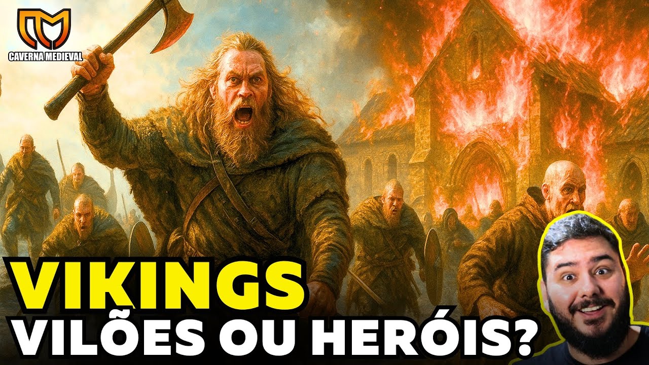 Os Vikings Eram Bons ou Maus? A Verdade Hist&oacute;rica que Ningu&eacute;m Conta!