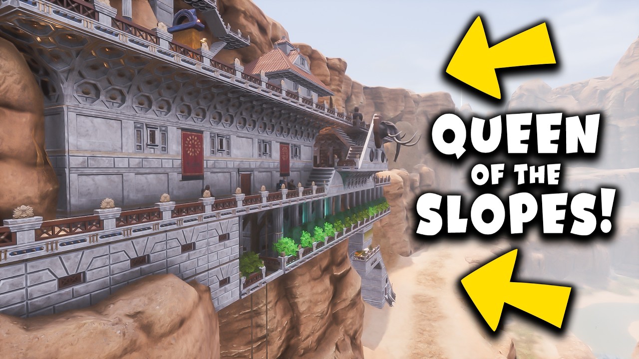 Hillside Palace - Queen of the Slopes! | Conan Exiles